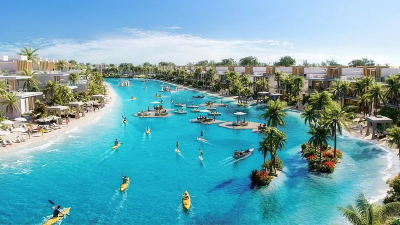 DAMAC Properties render of Bora Bora, DAMAC Islands