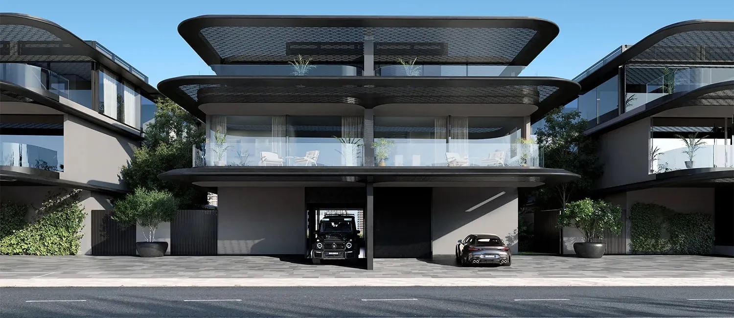 Reportage Properties render of BRABUS Island Villas, Al Raha Beach (3 of 6)