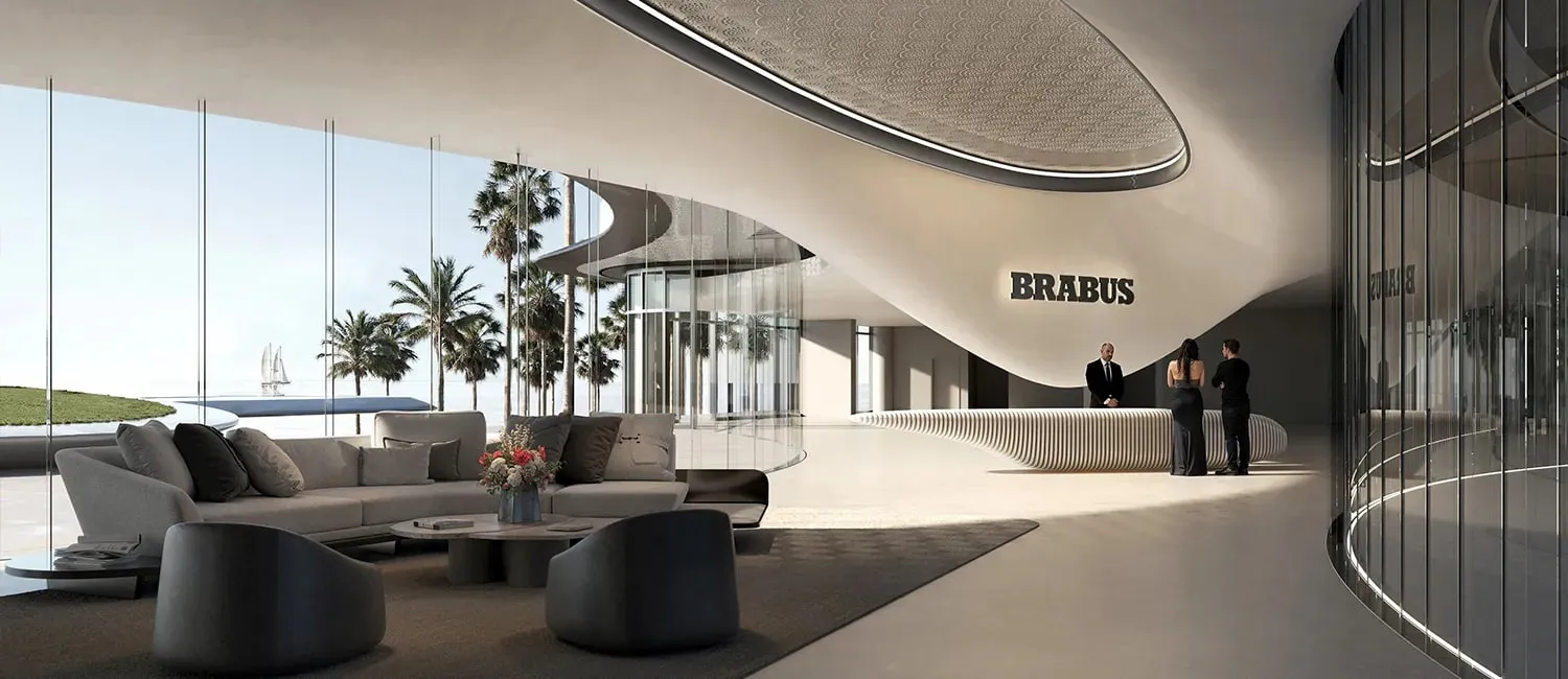 Reportage Properties render of BRABUS Island Villas, Al Raha Beach (6 of 6)