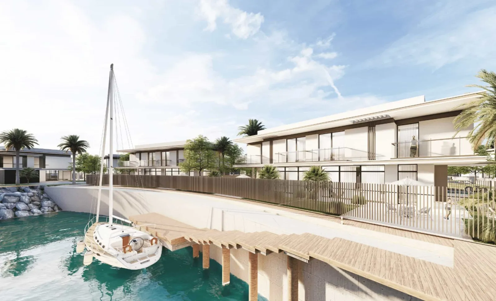 Al Hamra render of Falcon Island South, Al Hamra Village (5 of 7)