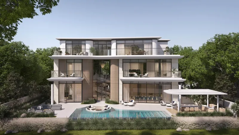 Taraf render of Karl Lagerfeld Villas, Mohammed Bin Rashid City (1 of 8)