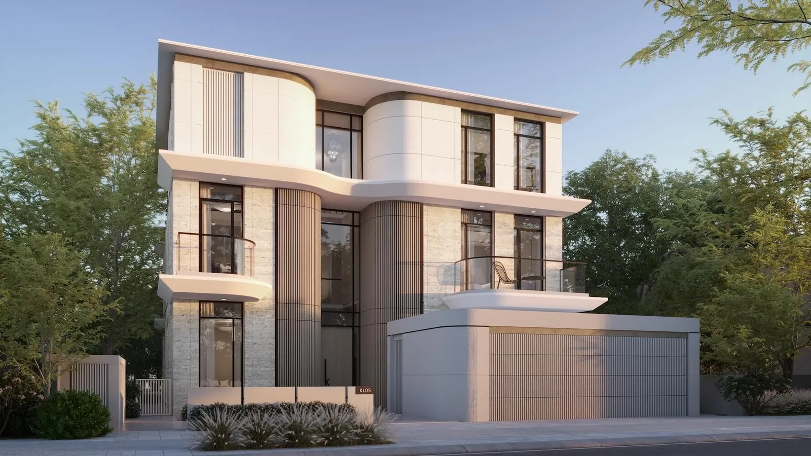Taraf render of Karl Lagerfeld Villas, Mohammed Bin Rashid City (8 of 8)