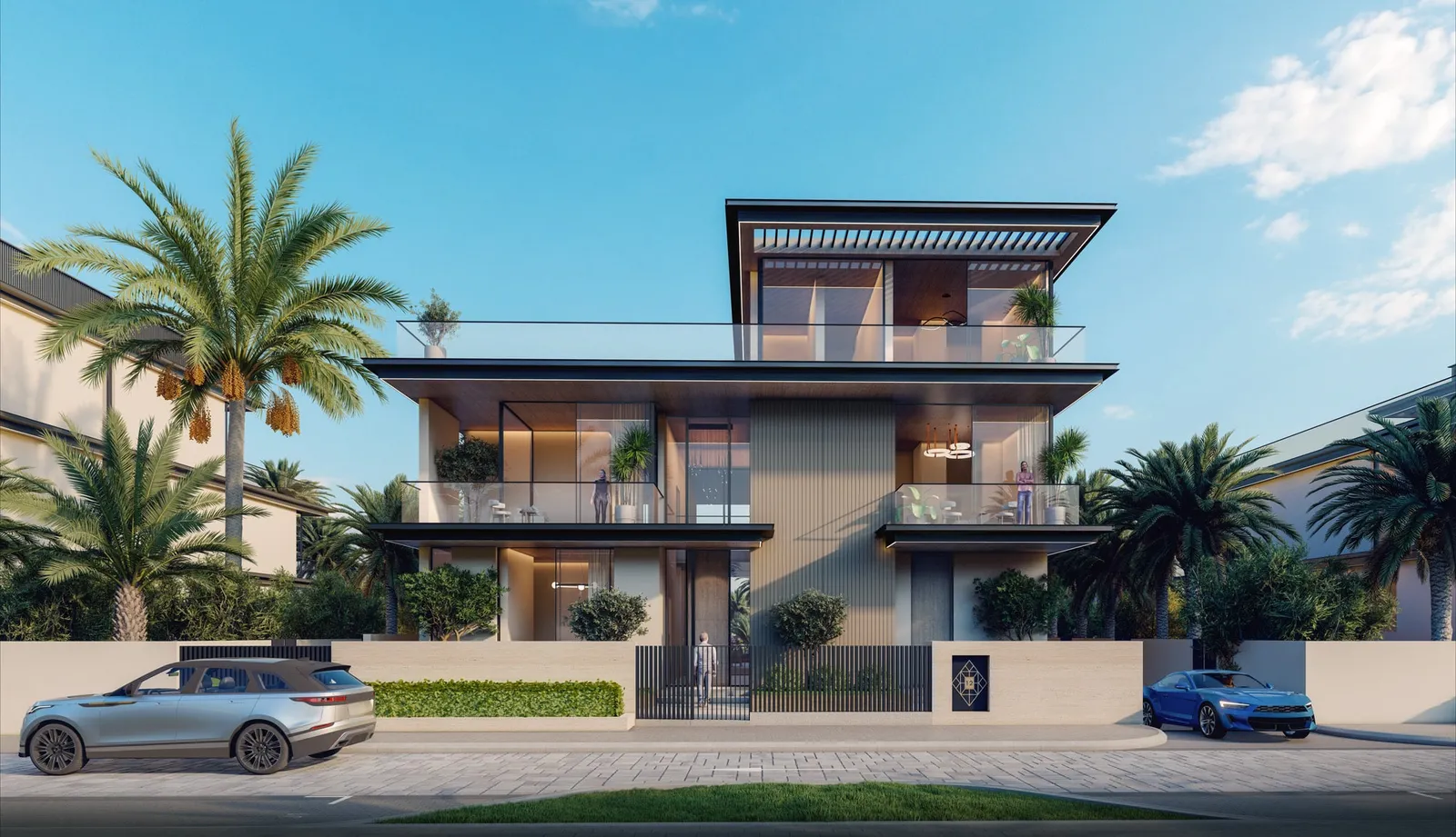 Riviera Group render of Nineteen Riviera Lagoon, Mohammed Bin Rashid City (1 of 4)