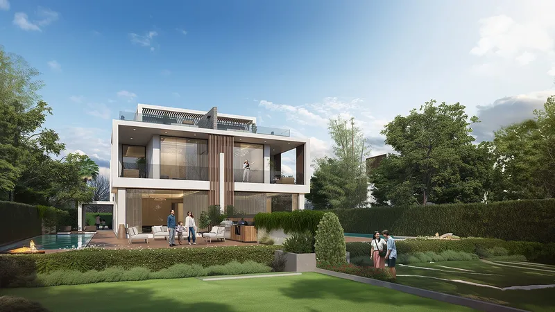 DAMAC Properties render of Park Greens Phase 2, DAMAC Hills 2