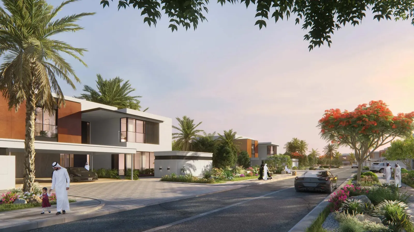 Aldar Properties render of Saadiyat Lagoons, Saadiyat Island (1 of 4)