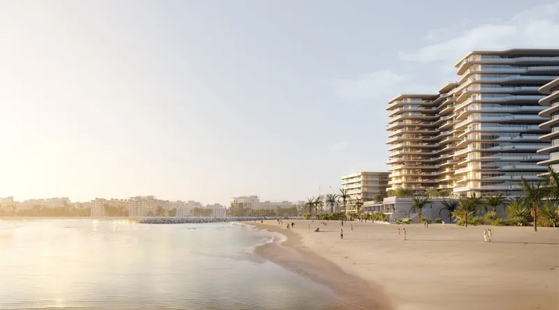DarGlobal render of The Astera, Al Marjan Island (1 of 2)