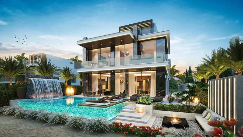 DAMAC Properties render of Venice, DAMAC Lagoons